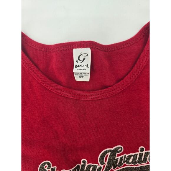 Y2K Shania Twain Red Graphic Tee – Vintage 2000s Concert Style (Small) - Picture 3 of 6